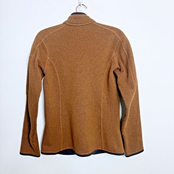 Patagonia Better Sweater Fleece Jacket Womens Medium Brown Full Zip - Picture 5 of 6